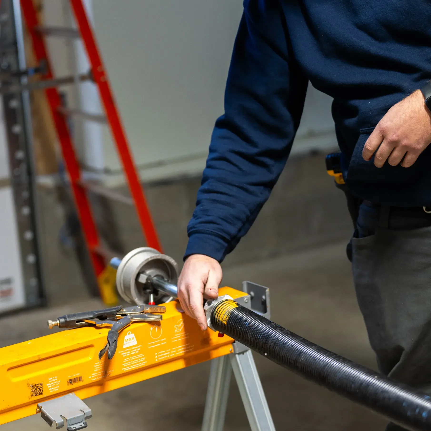 garage door spring replacement Hendersonville